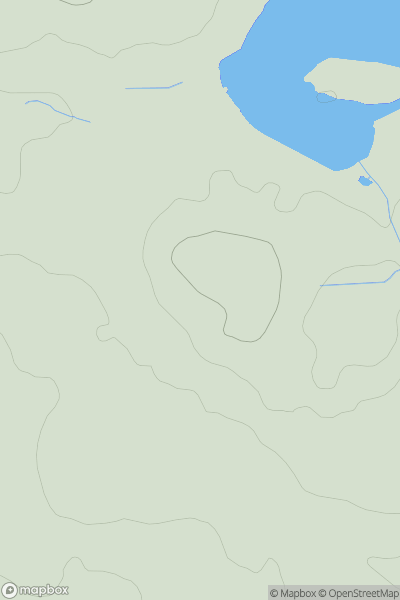 Thumbnail image for Letham Hill [Firth of Forth to the River Tweed] showing contour plot for surrounding peak